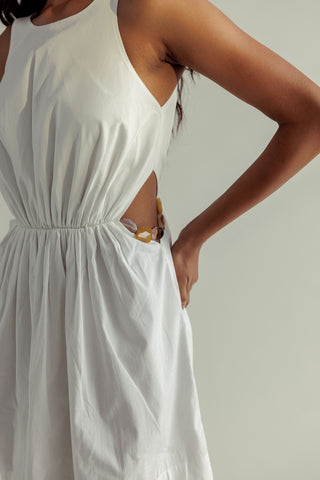 Algarve Dress - White