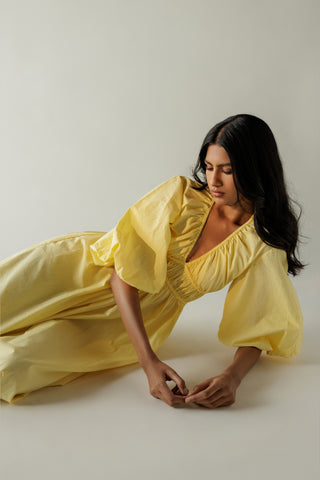 Andros Dress - Yellow