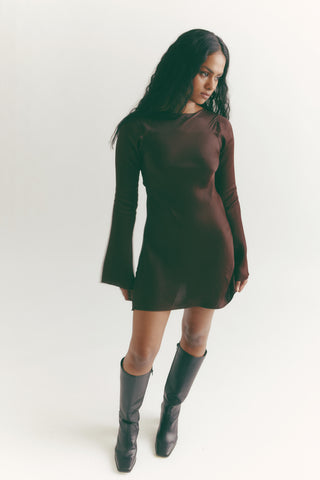 Maya Dress - Espresso